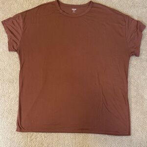 Old Navy Women's Chocolate Short Sleeve Tee